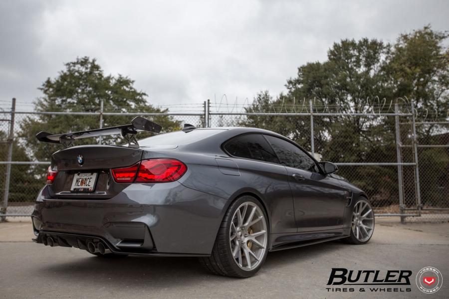  BMW M4 Coupe on Vossen Wheels (VPS-306) 2017 года  (фото 26 из 38)